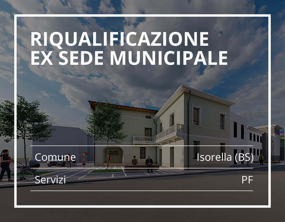 Riqualificazione ex sede municipale - Isorella